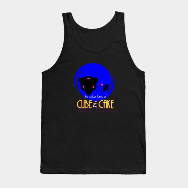 Adventures of Cube & Cake* Tank Top by a_man_oxford